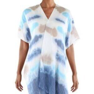 Lulla Collection by Bindya Women's Tie Dye Fringe Cover-Up